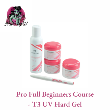 Cuccio Pro Full Beginners Course – T3 UV Hard Gel